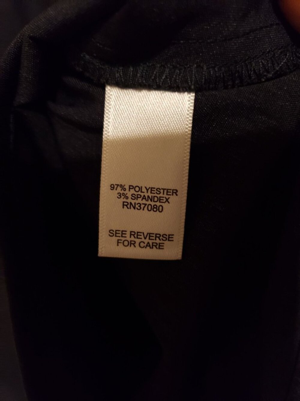 EST. 1946 plus size navy sleeveless, button front blouse, size 22/24W - Picture 4 of 6